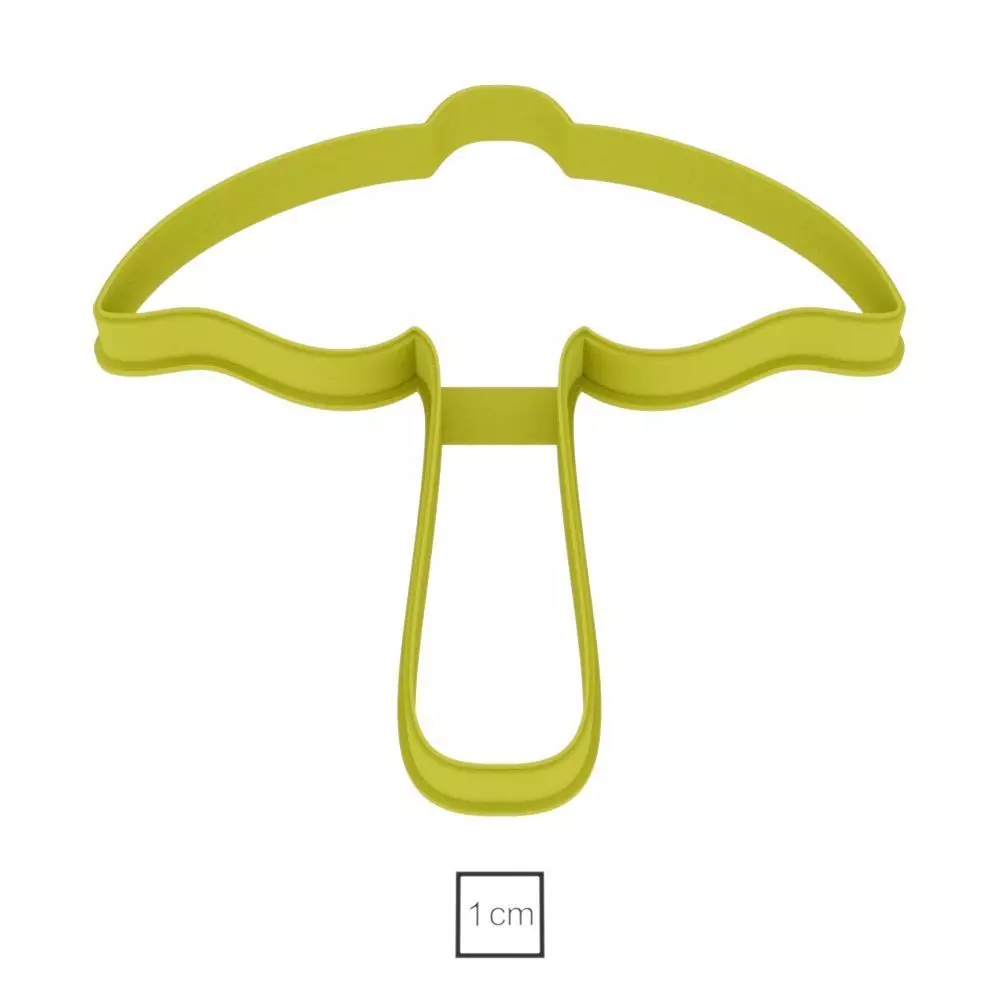 Umbrella cookie cutter for professional Free 3D print model