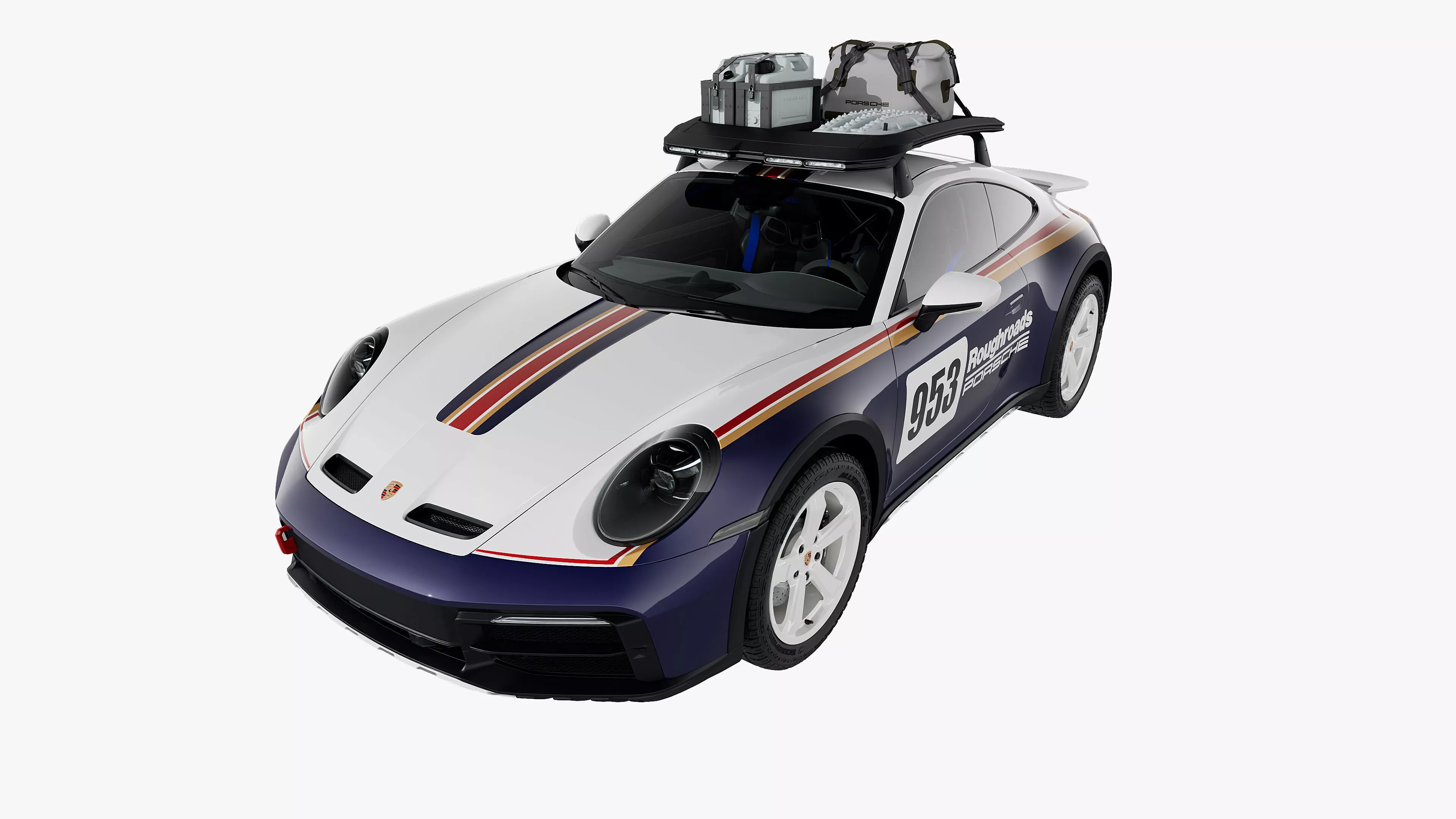 Porsche Dakar 2023 3D model