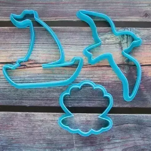 Sunset cookie cutter for professional Free 3D print model