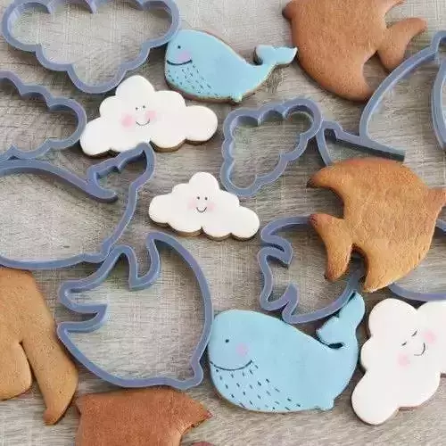 Whale 2 cookie cutter for professional