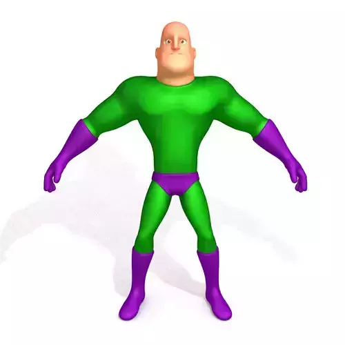 Superhero Cartoon 04