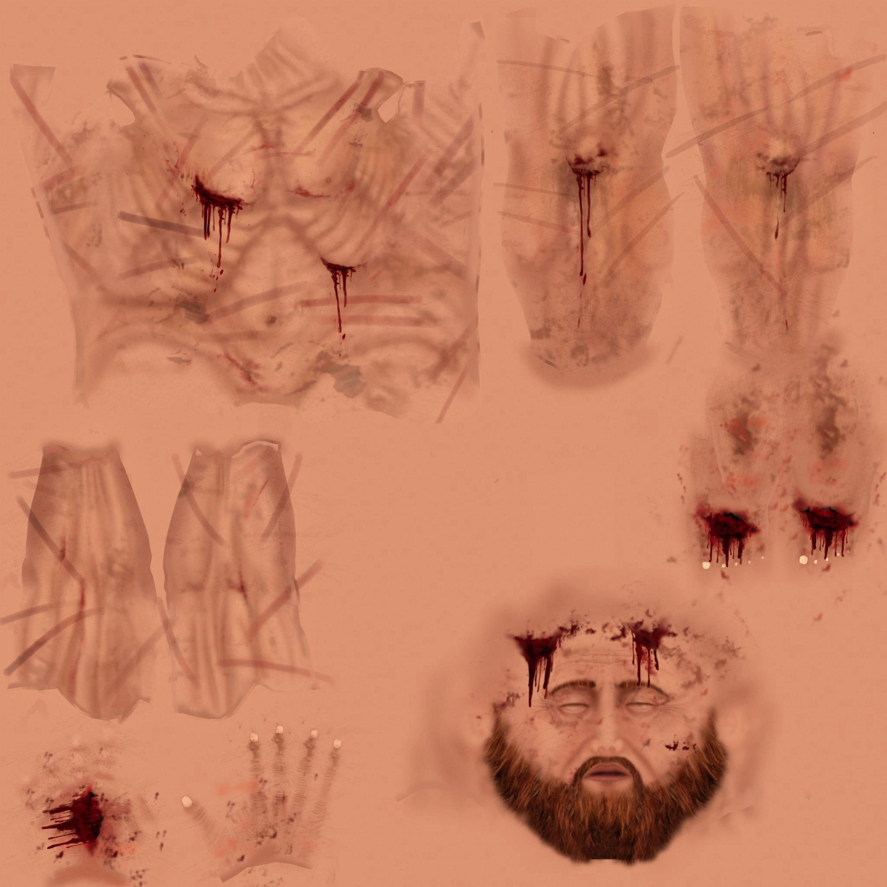 jesus christ 3D model_8