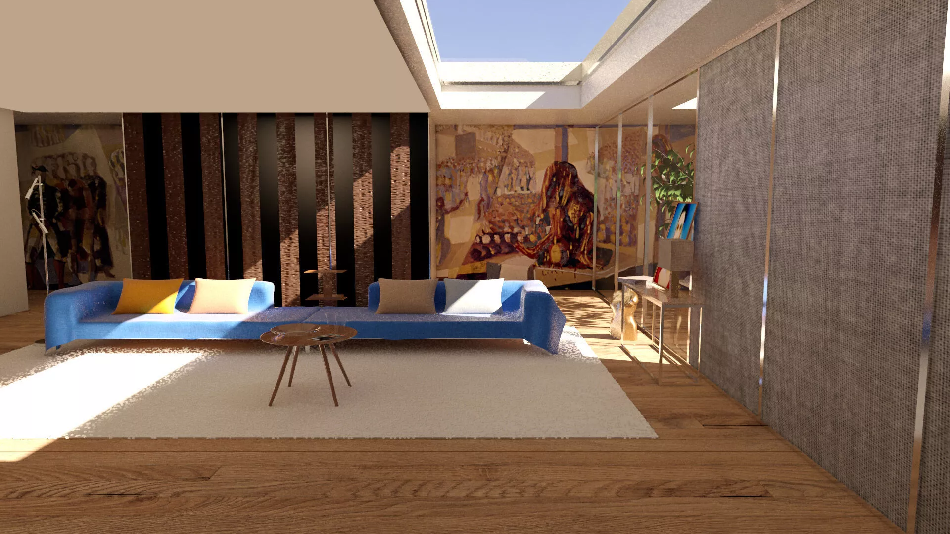 laos Living Room 3D model