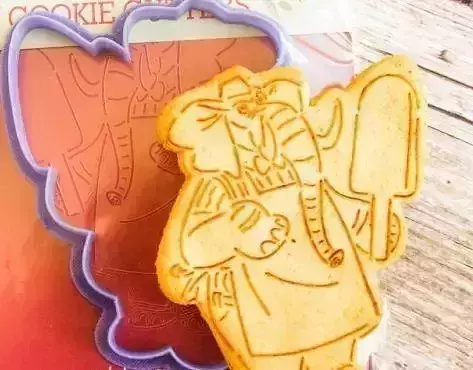 Zootopia Elephant cookie cutter for professional