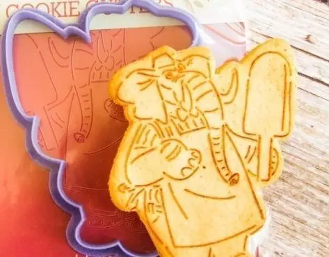 Zootopia Elephant cookie cutter for professional Free 3D print model