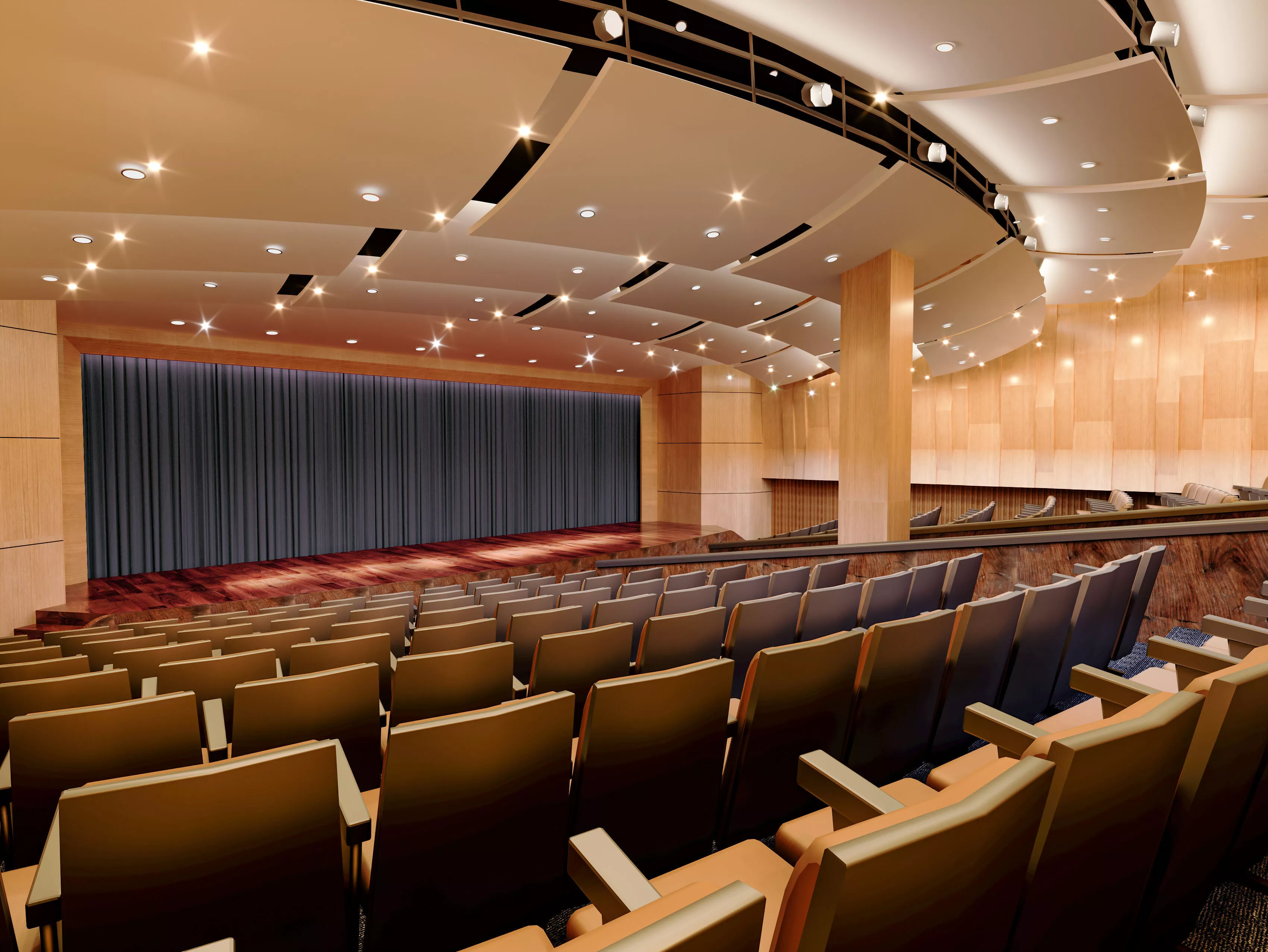 Opera House - Auditorium - Concert Hall - Lecture Hall 3D model