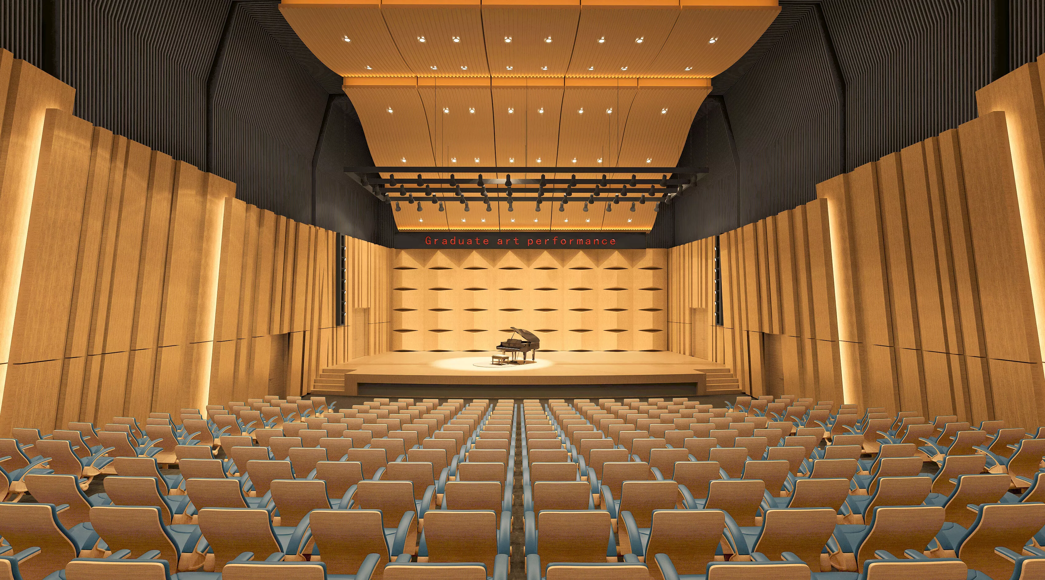 Opera House - Auditorium - Concert Hall - Lecture Hall 3D model