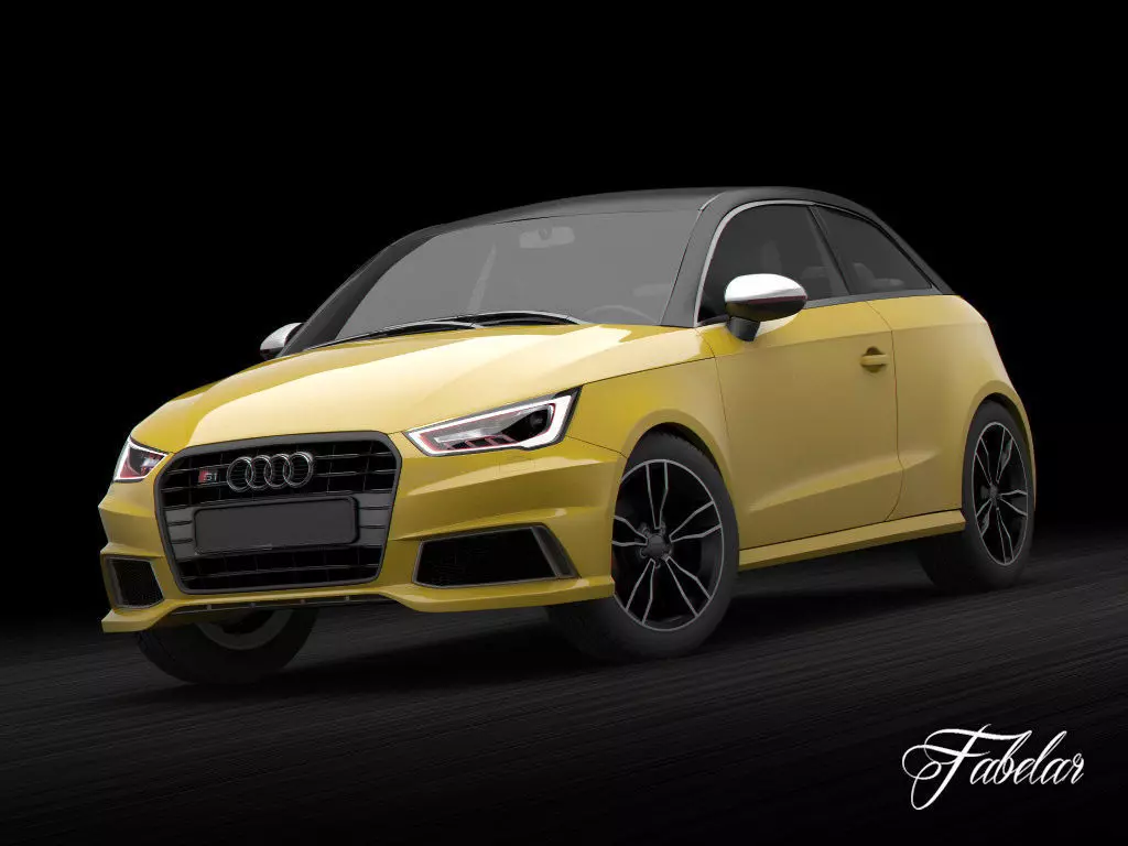 Audi S1 Sportback Std Mat 3D model