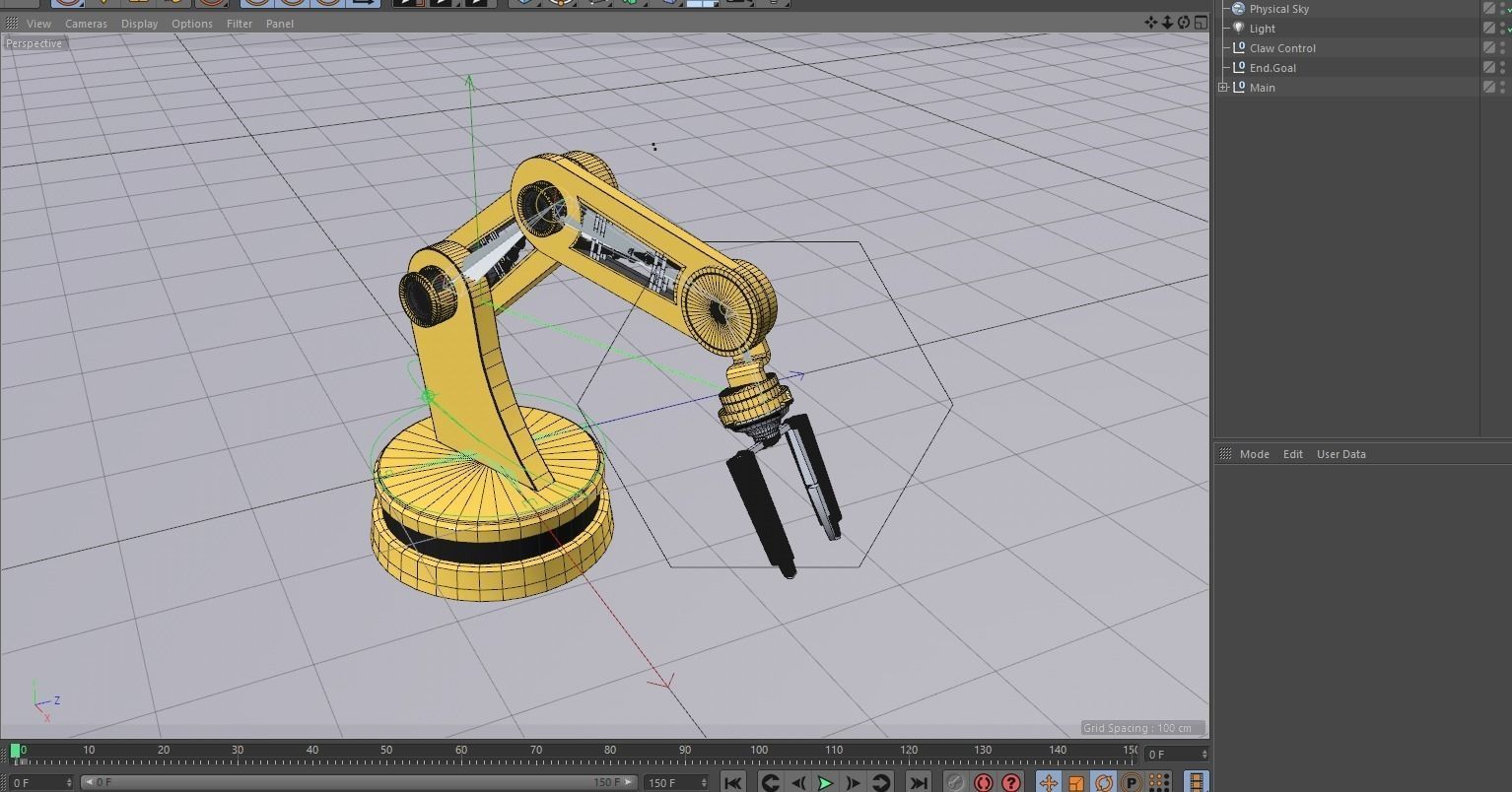 Robot Arm 3D model_2