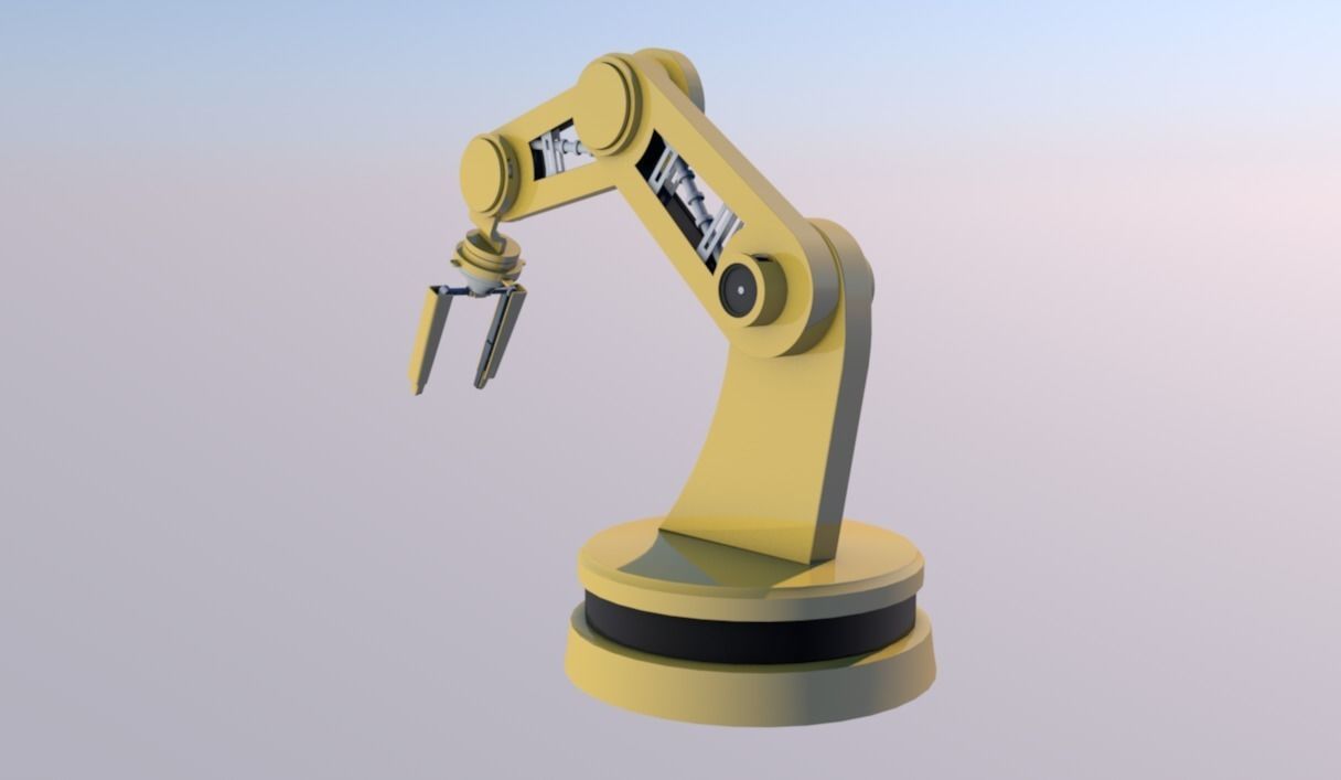 Robot Arm 3D model_0
