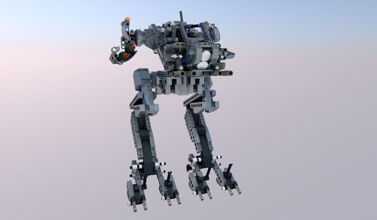 Lego Robot 3D model