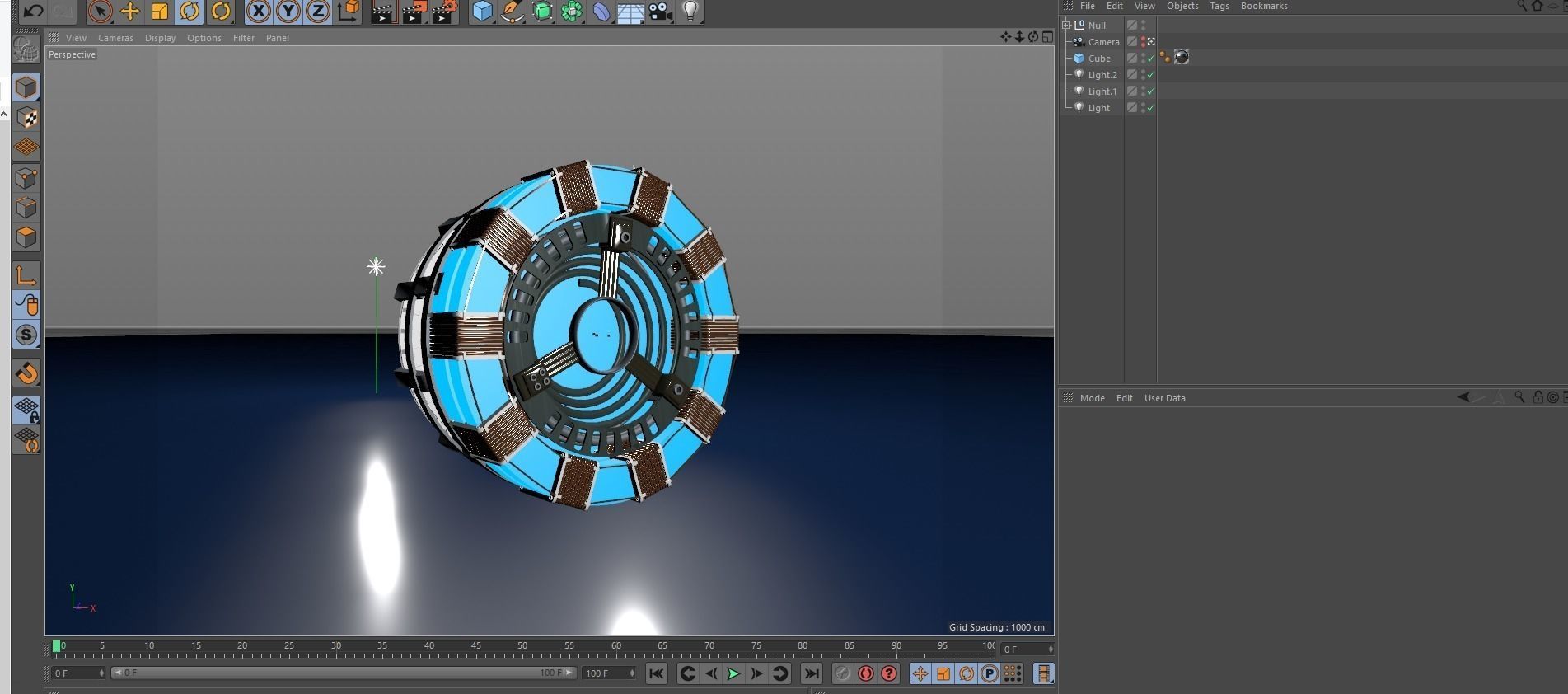 Iron Man Arc 3D model_2
