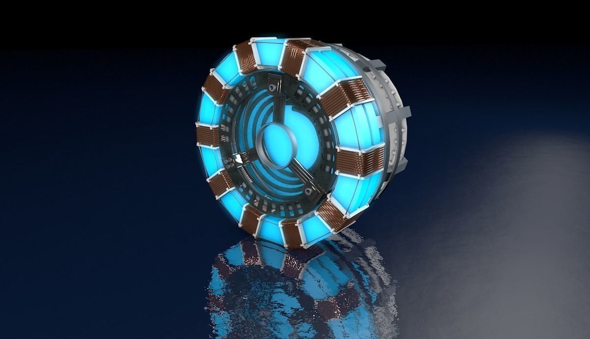 Iron Man Arc 3D model_1