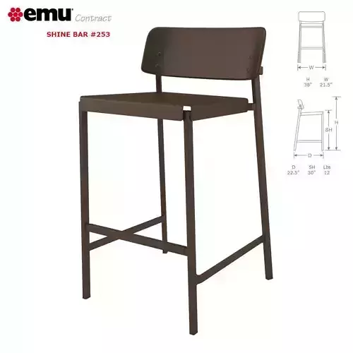 Emu Shine Bar 3D model