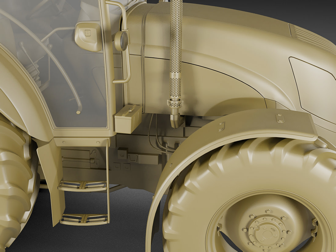 New Holland TD5 tractor 3D model_22