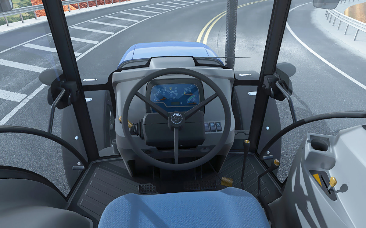 New Holland TD5 tractor 3D model_18