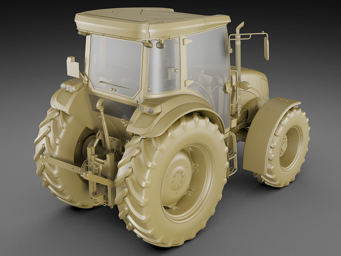 New Holland TD5 tractor 3D model_23