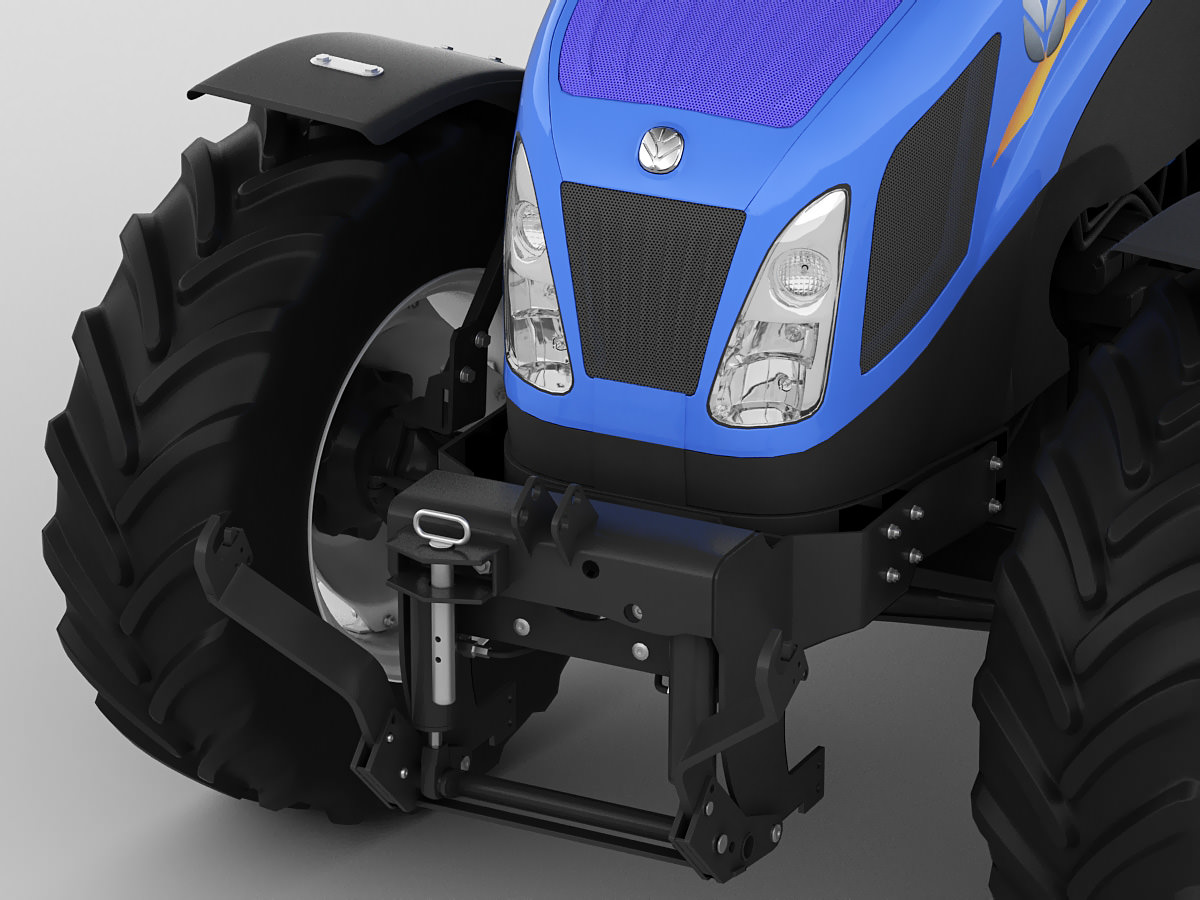 New Holland TD5 tractor 3D model_5