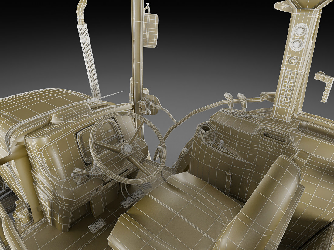 New Holland TD5 tractor 3D model_26