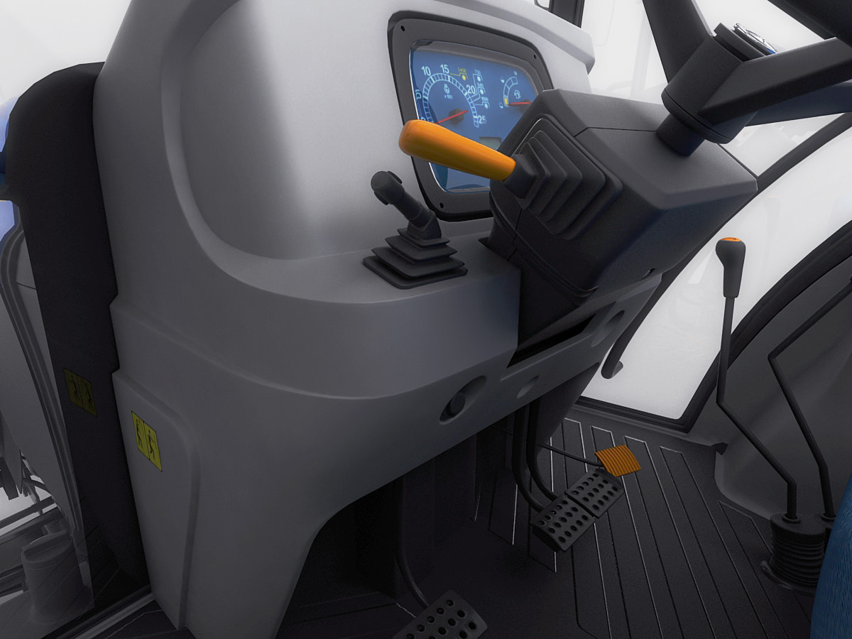 New Holland TD5 tractor 3D model_17