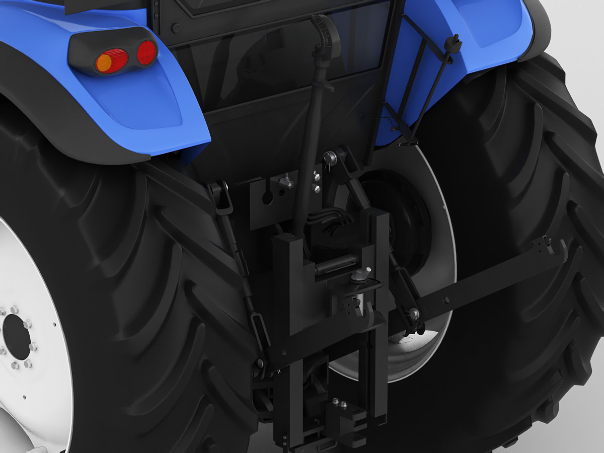 New Holland TD5 tractor 3D model_1