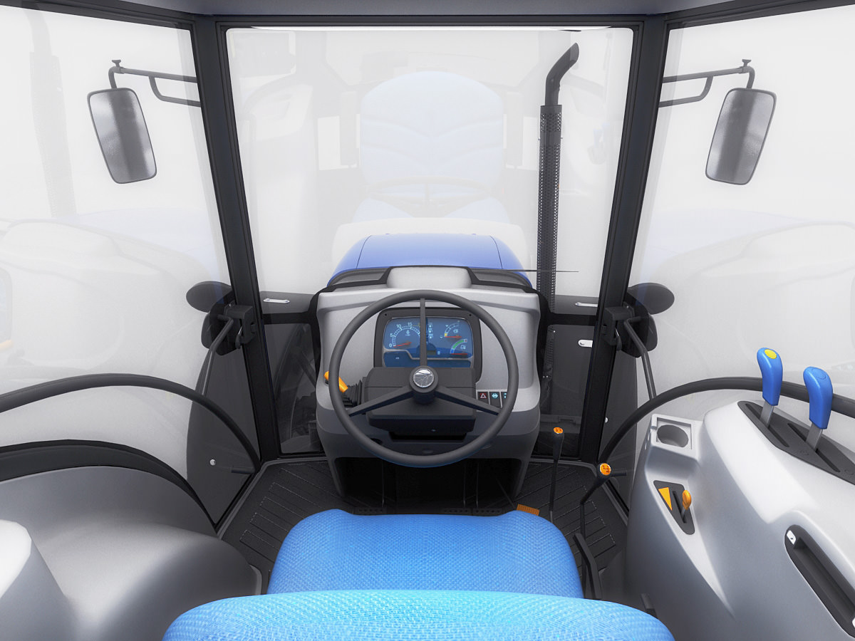 New Holland TD5 tractor 3D model_12