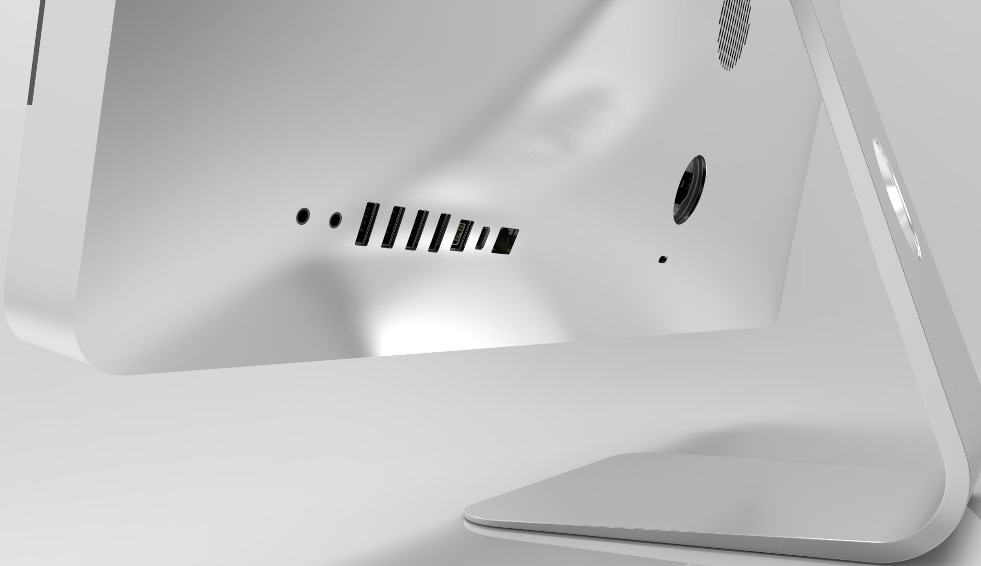 Apple iMac computer 3D model 3D model_2