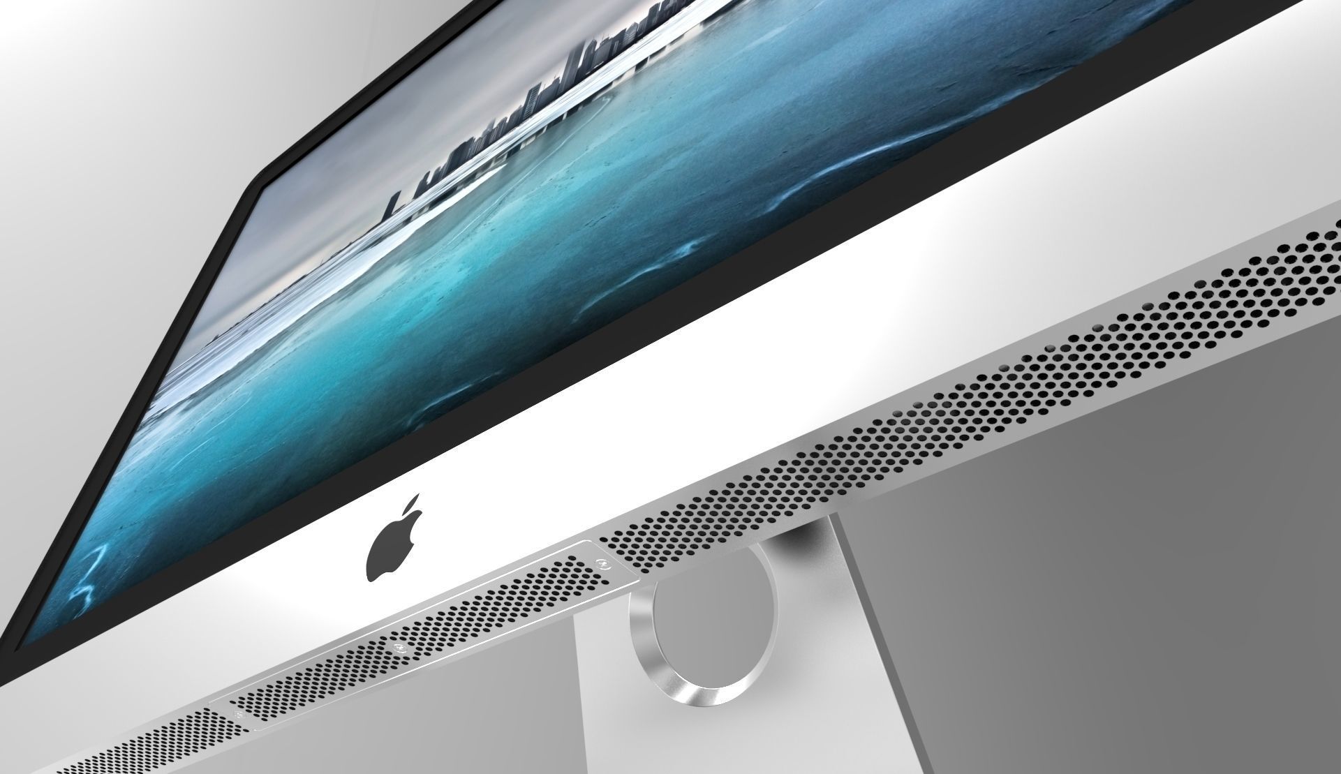 Apple iMac computer 3D model 3D model_4