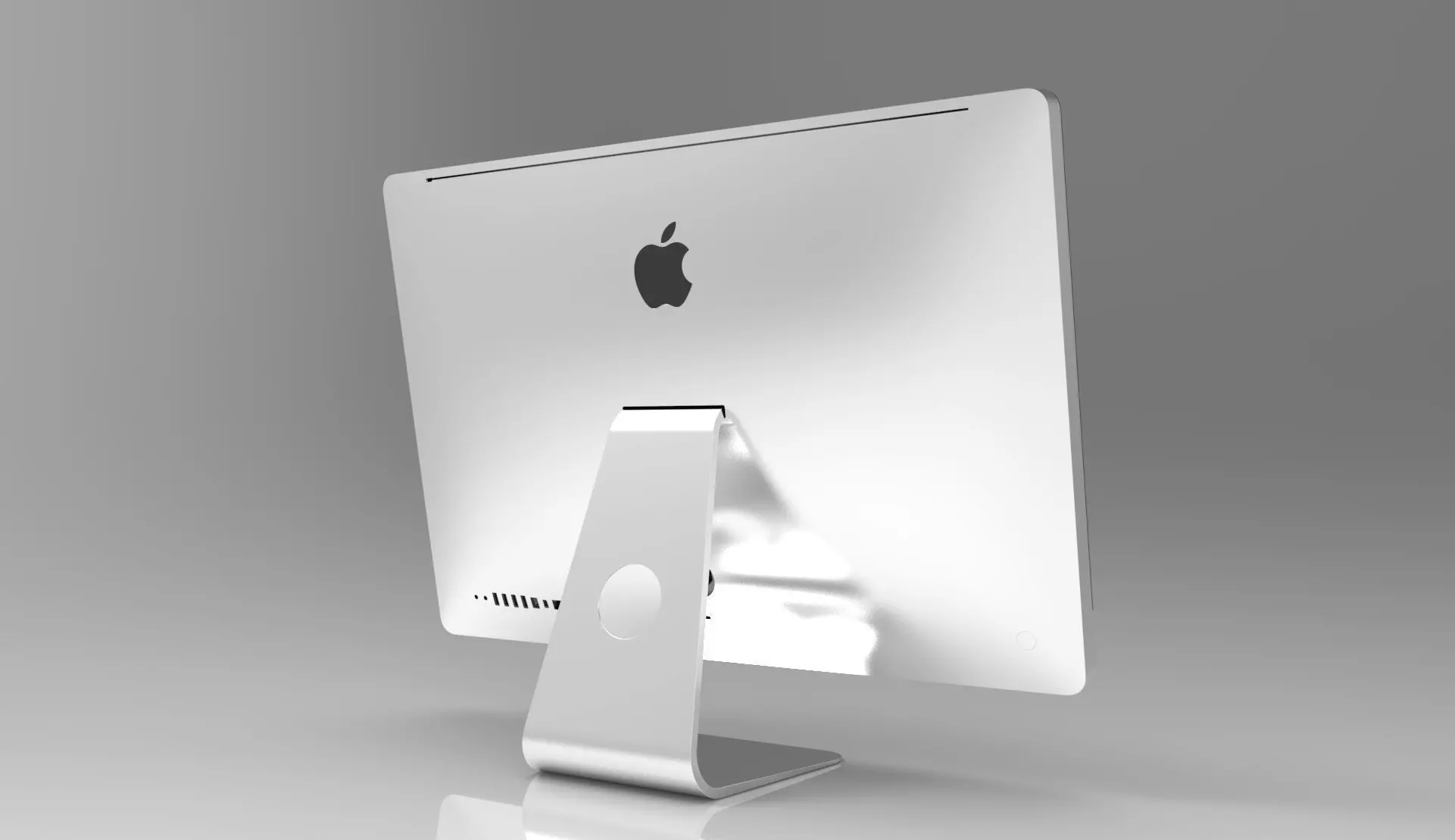 Apple iMac computer 3D model 3D model_0