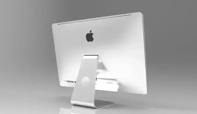 Apple iMac computer 3D model 3D model