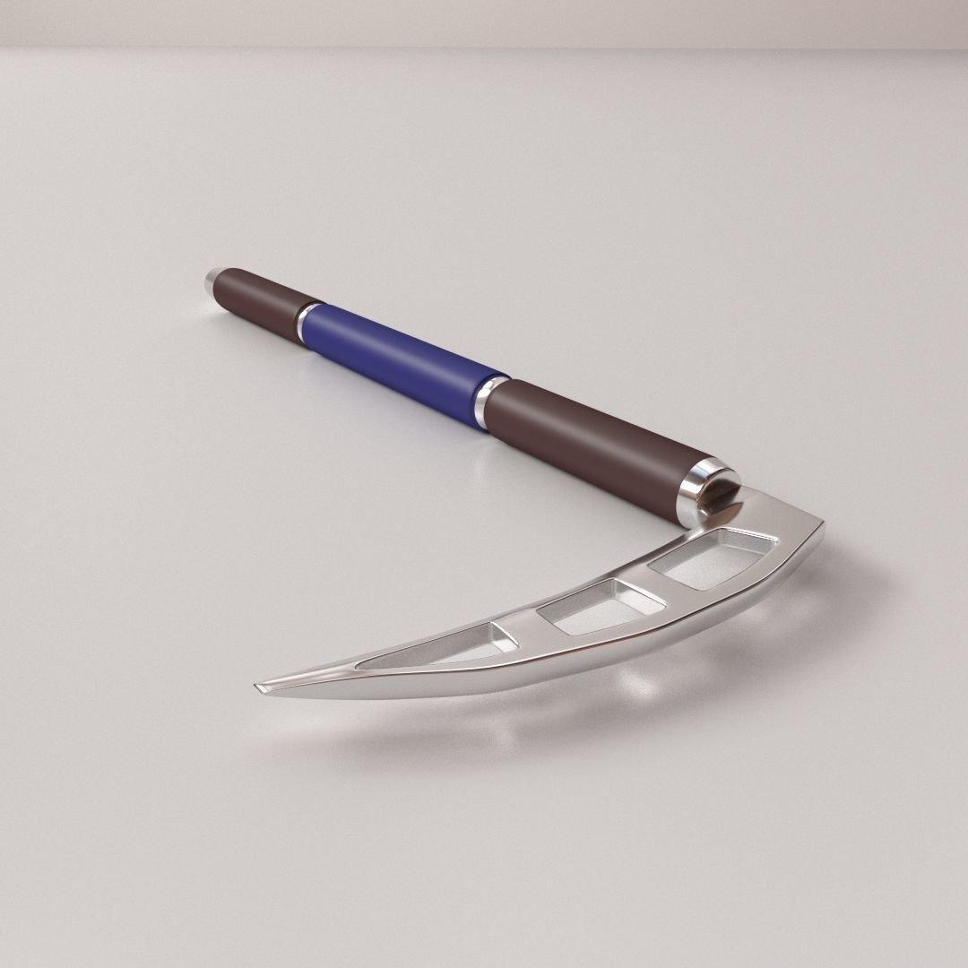 Japanese Kama 3D model_1