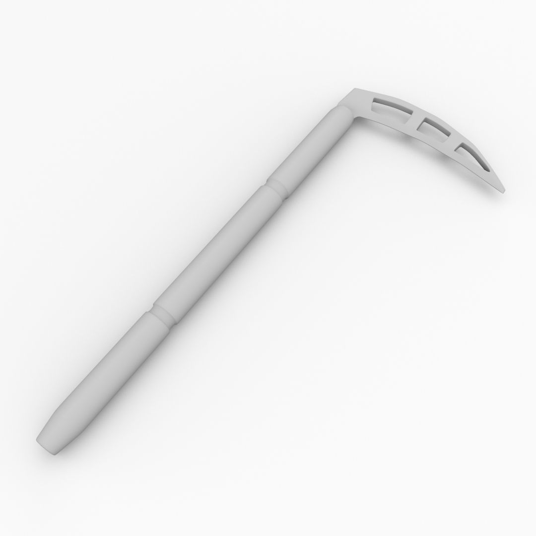 Japanese Kama 3D model_3