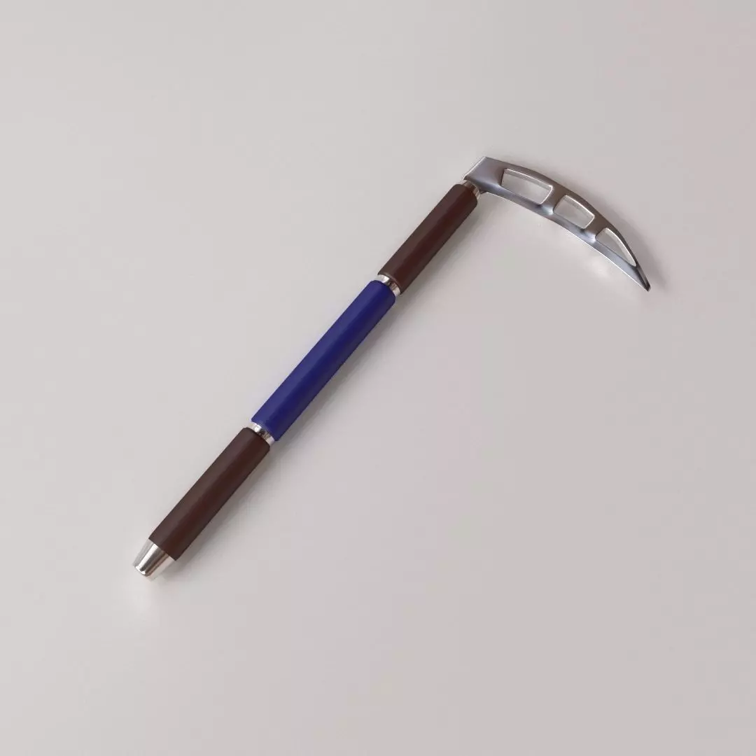 Japanese Kama 3D model_0