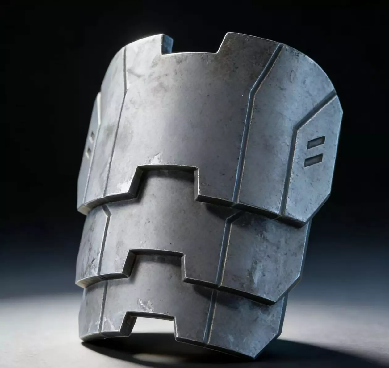 Segmented Pauldron shoulder-Halo 3D model