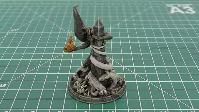 NYARLATHOTEP The Crawling Chaos 3D Print Horror Miniature