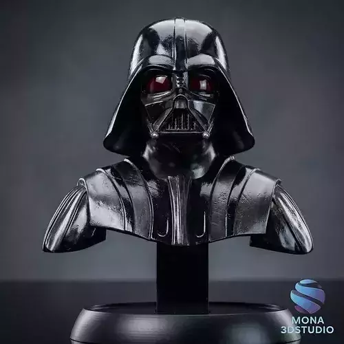 Darth Vader Bust - Star Wars Fan Art Pre-supported STL 