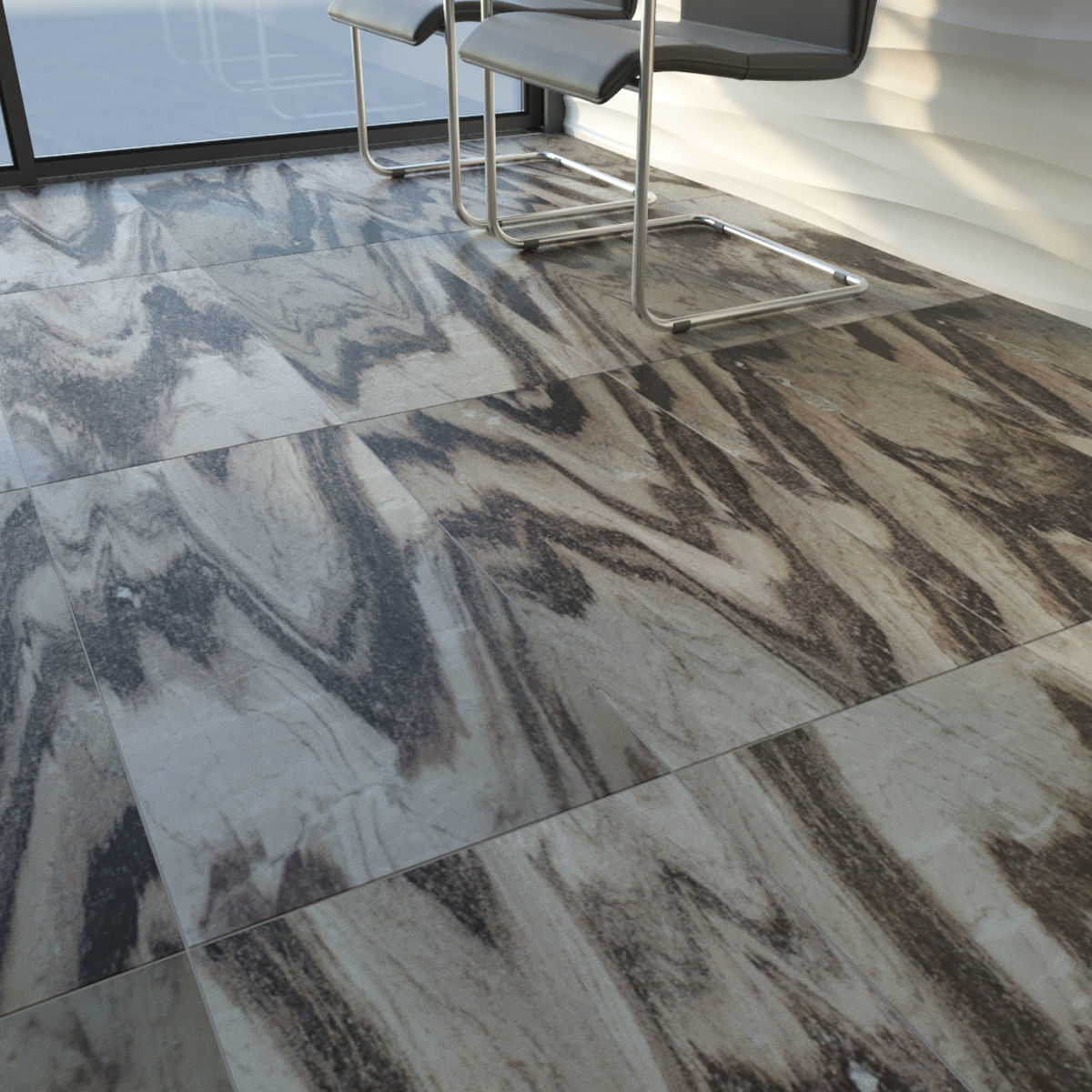 ABC Stone Set 3D model_14