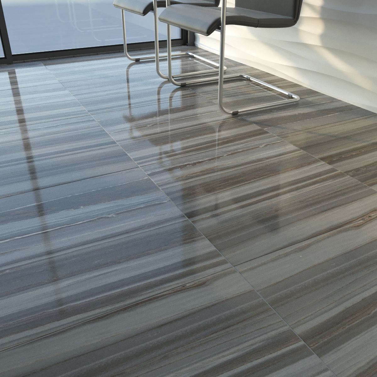 ABC Stone Set 3D model_9