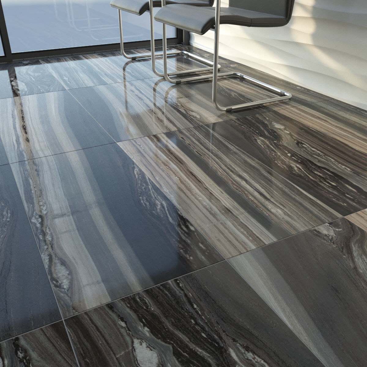 ABC Stone Set 3D model_7