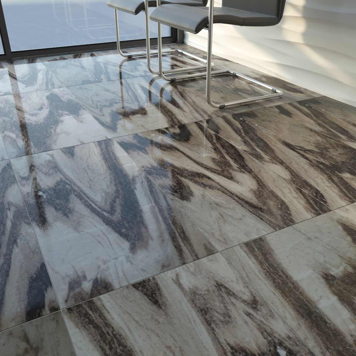 ABC Stone Set 3D model_15