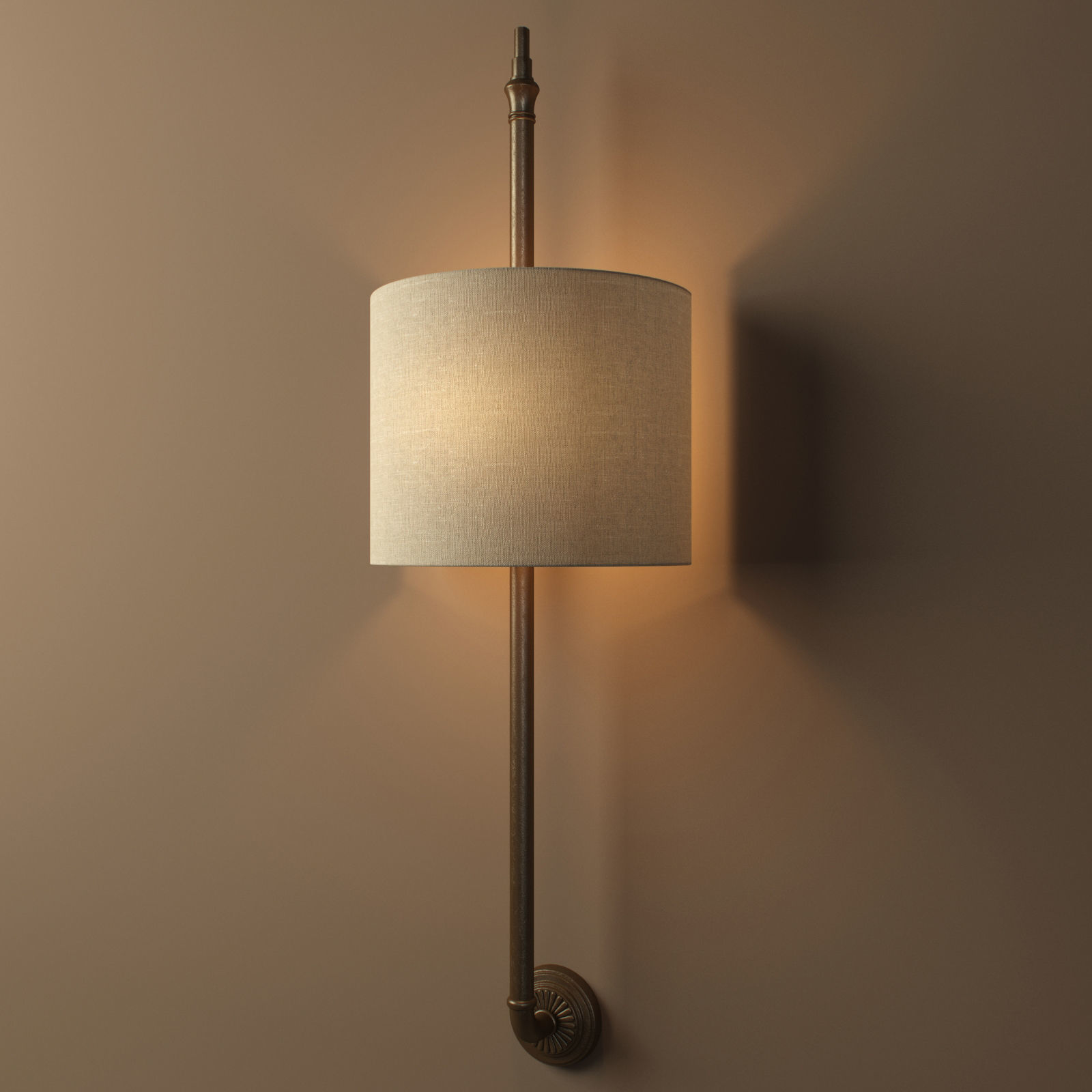 Restoration Hardware Brittany Architectural Railing Sconce Model Restoration Hardware Brittany Architectural Railing Sconce Model