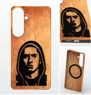 Hooded Graphic Magnetic Case S26 3D print model