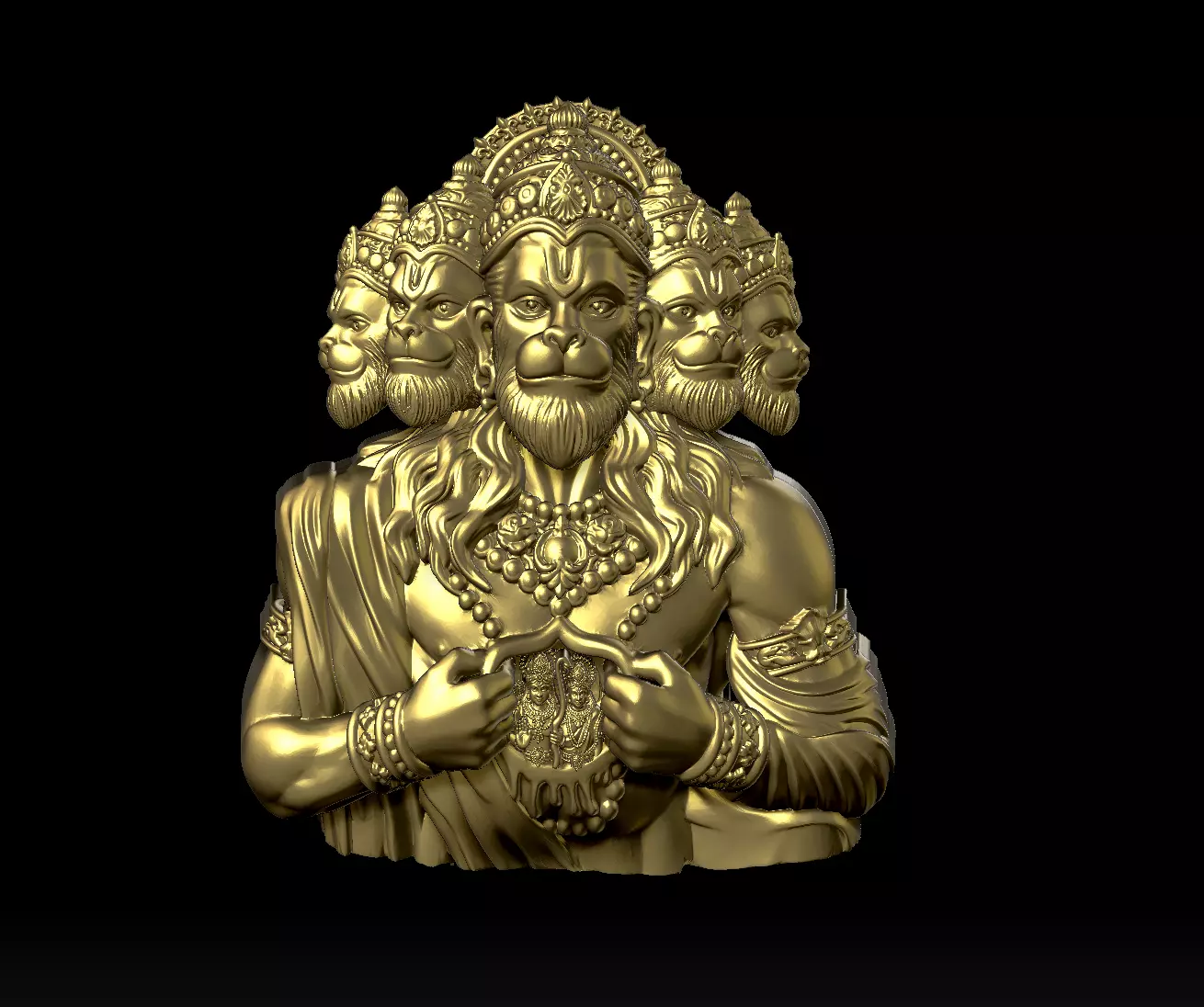 ULTIMATE HANUMANJI DEVOTIONAL ARCHIVE 3D print model