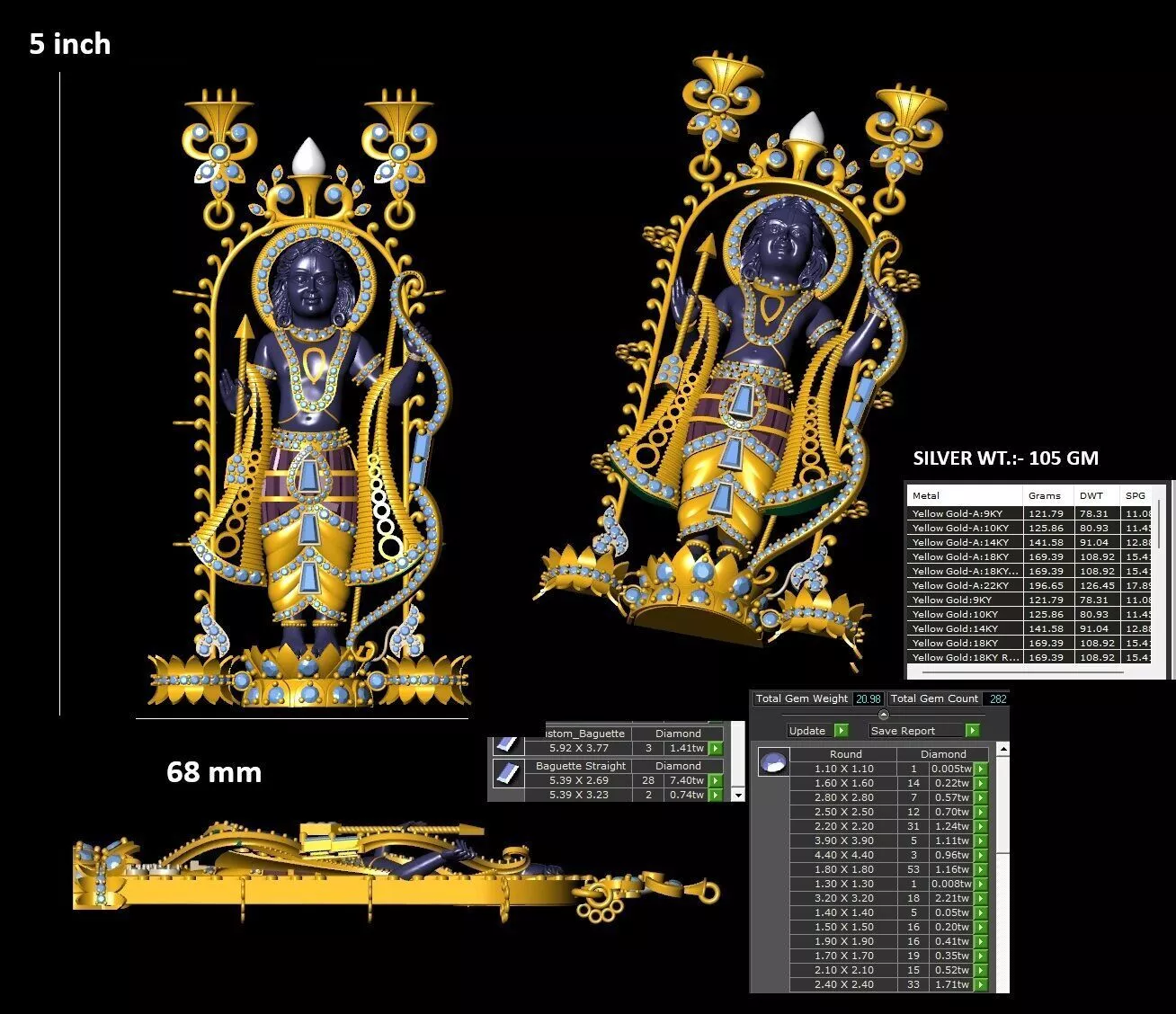 RAM LALA DEVOTIONAL IDOL ARCHIVE 3D print model