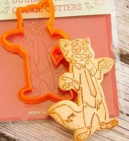 Zootopia Fox cookie cutter for professional