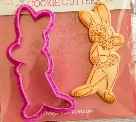 Zootopia Bunny cookie cutter for professional