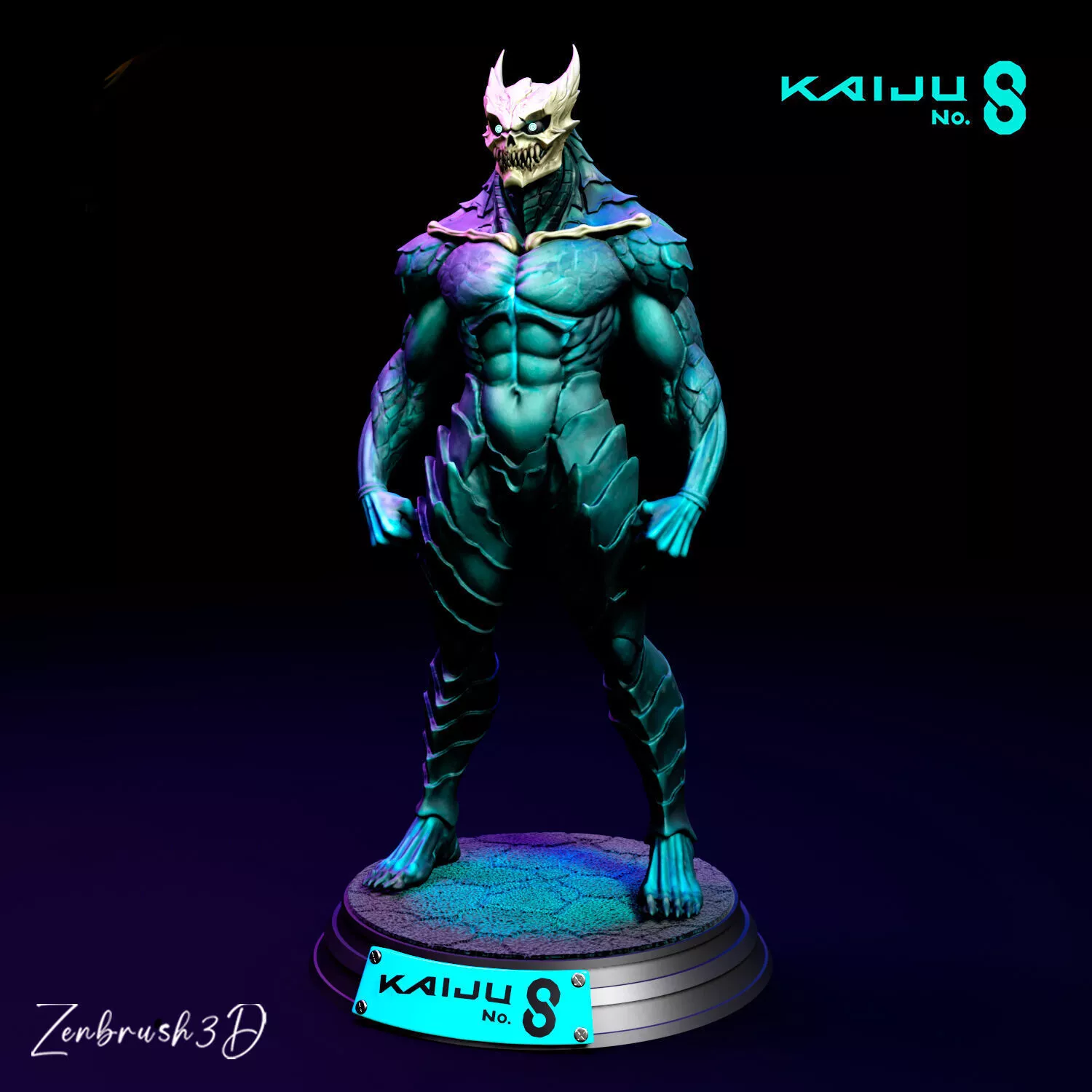 Kaiju N 8 -Kafka Hibino - STL IMPRESION 3D 3D print model