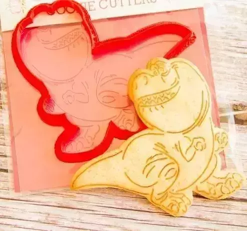Good Dinosaur Nash cookie cutter for professional Free 3D print model