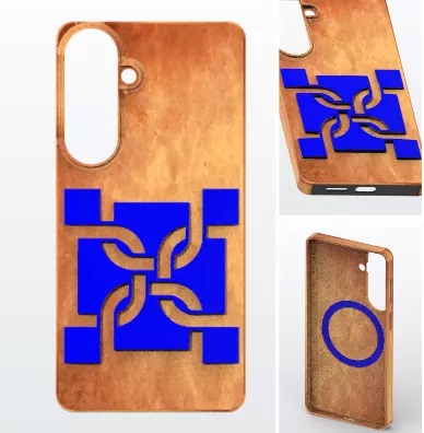 Interlocking Node Magnetic Case S26 3D print model