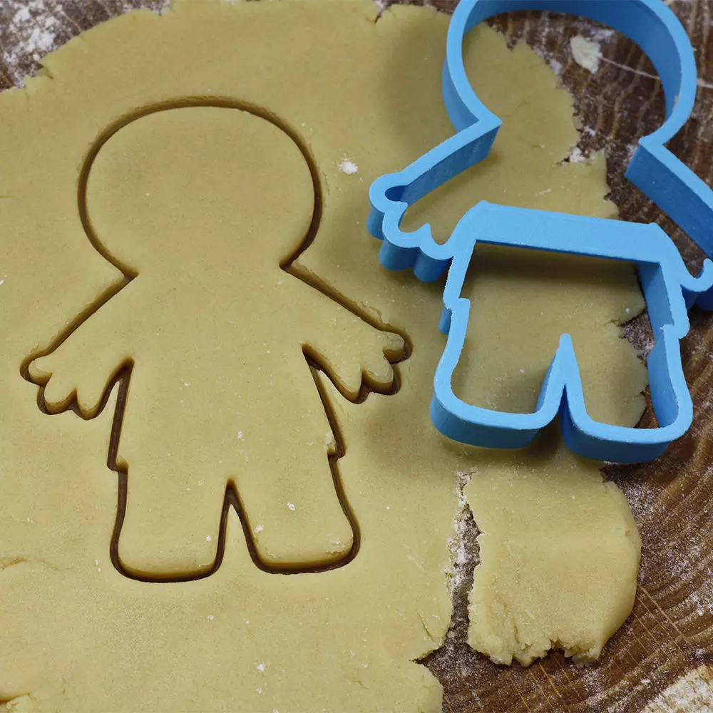 Mummy cookie cutter for professional Free 3D print model